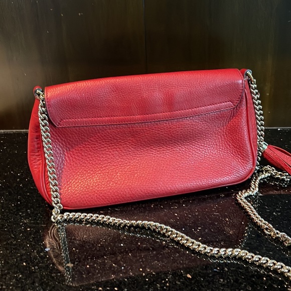 AUTHENTIC RED GUCCI SOHO BAG - Picture 3 of 6